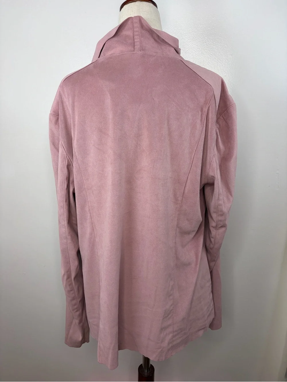 Mote faux suede